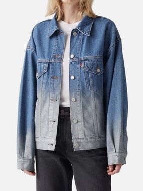 Levi's Blue Ombre Denim Trucker Jacket